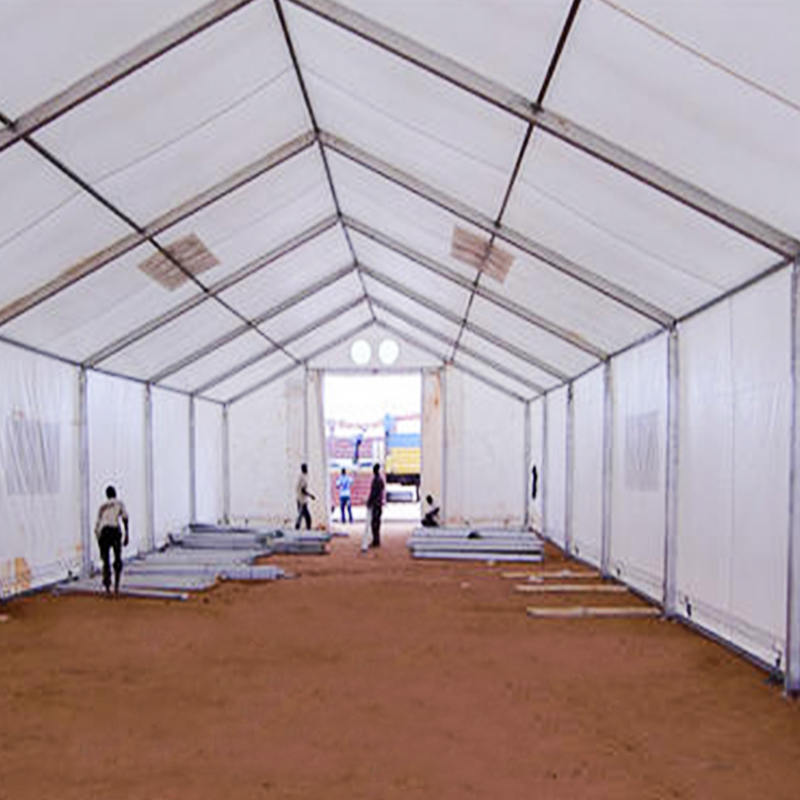 IFRC/ICRC/WFP/IOM Standard 10x32m Durable Flexible Storage Tent Mobile Storage Units(MSU)