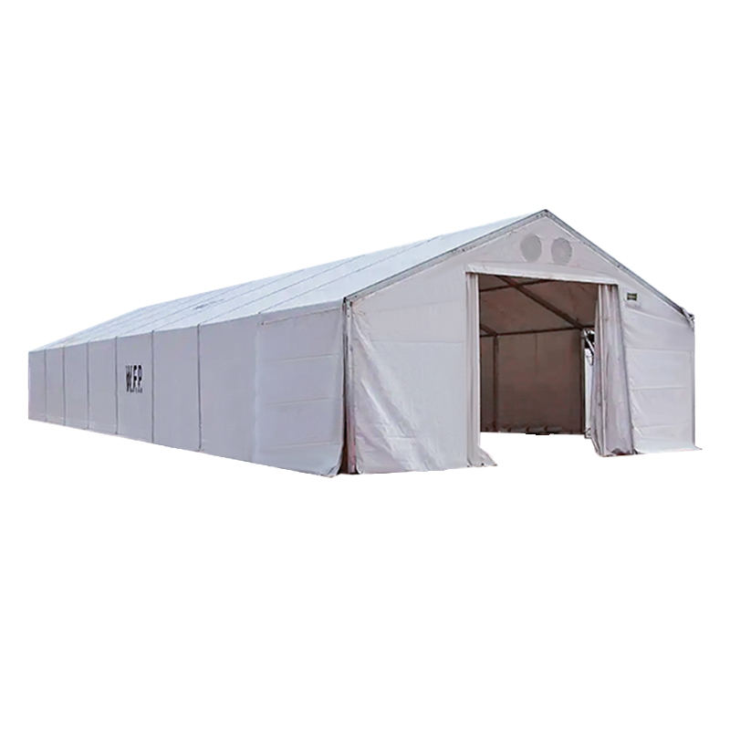 IFRC/ICRC/WFP/IOM Standard 10x32m Durable Flexible Storage Tent Mobile Storage Units(MSU)