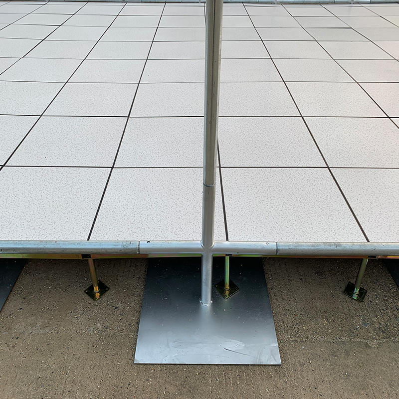 5x7m Typa a Membrane Covered Steel Frame Structure Relief Tent