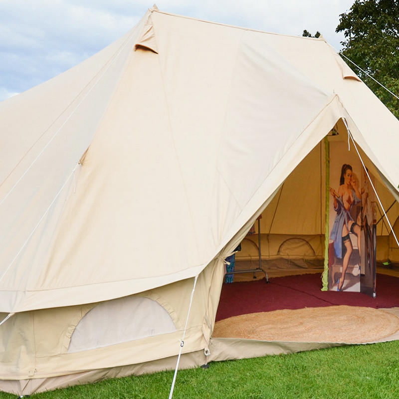 6 Metre Emperor Bell Tent Cotton Canvas Tent