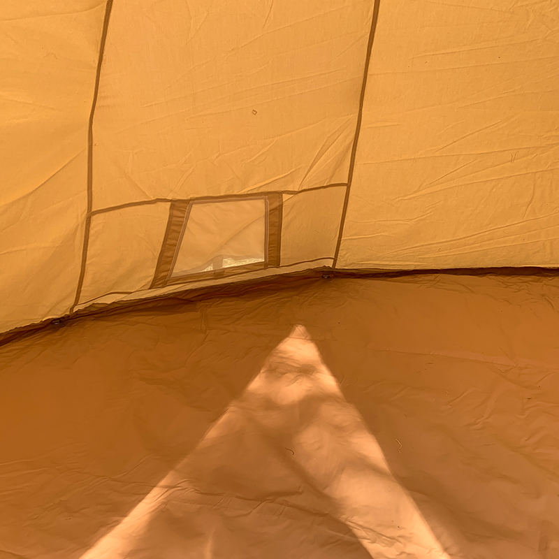 4 Metre Single Pole Tipi Family Camping Canvas Tent