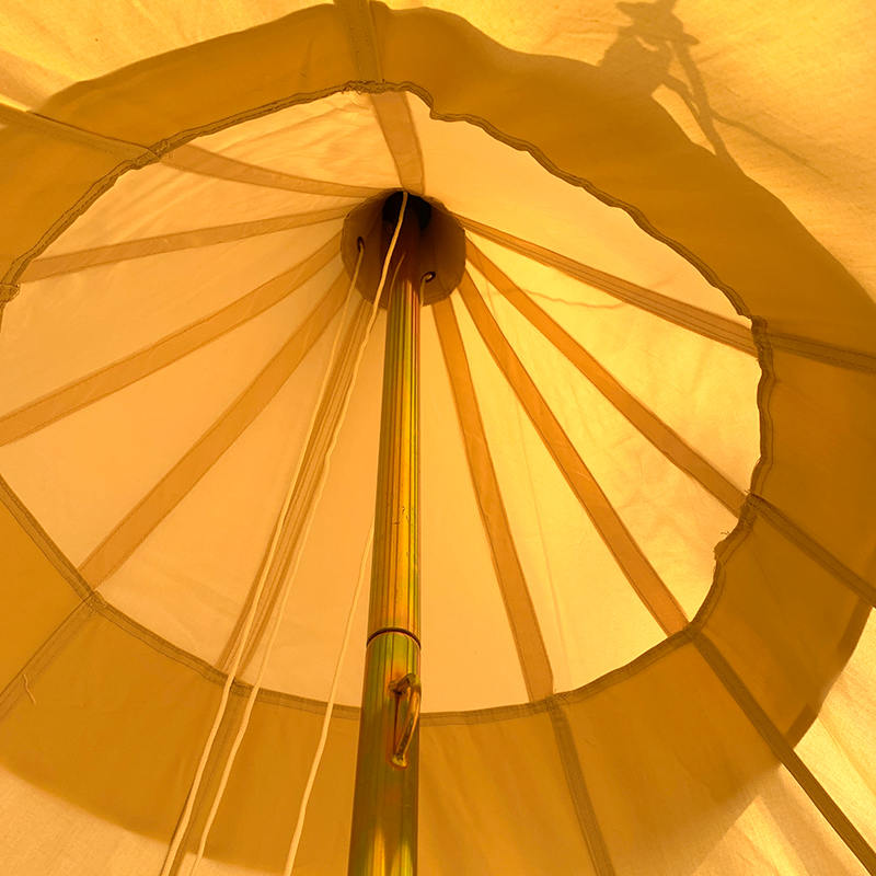 4 Metre Single Pole Tipi Family Camping Canvas Tent