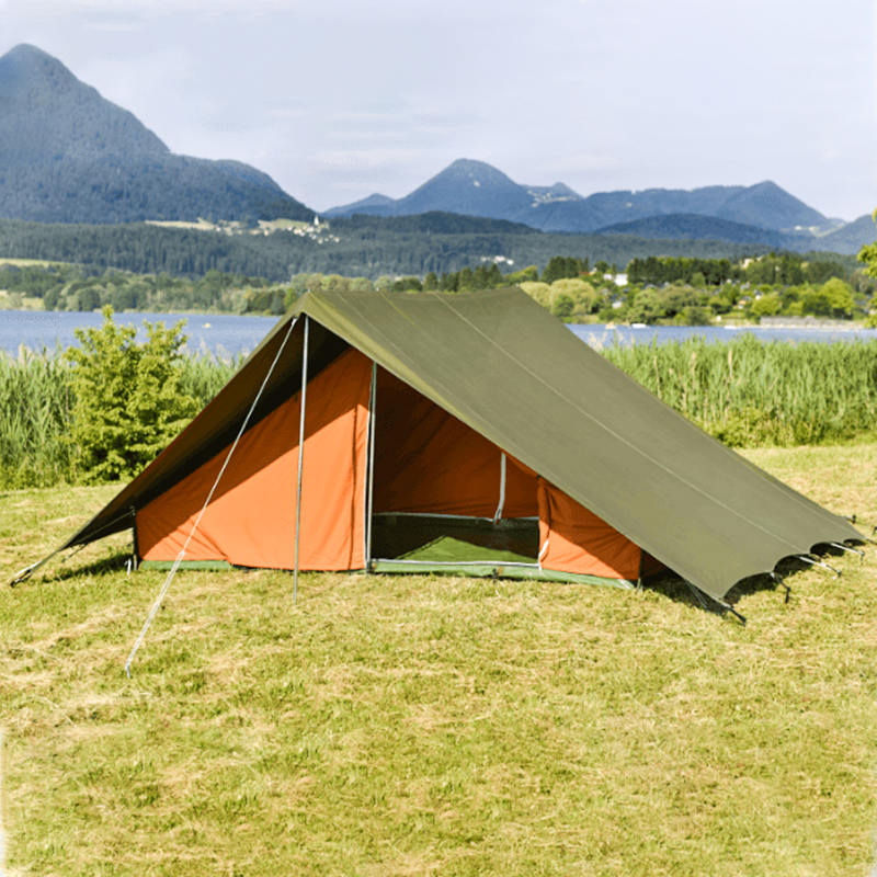 5.2x5.5m Traditional Scout Canvas Tent for 8 Persons