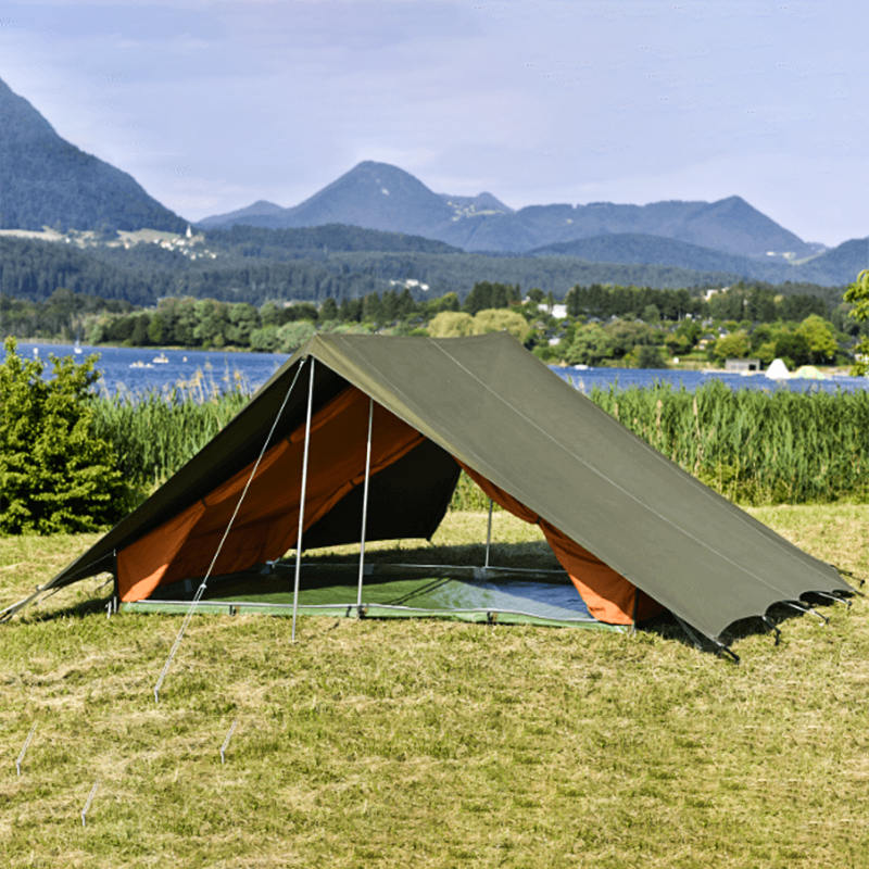 5.2x5.5m Traditional Scout Canvas Tent for 8 Persons