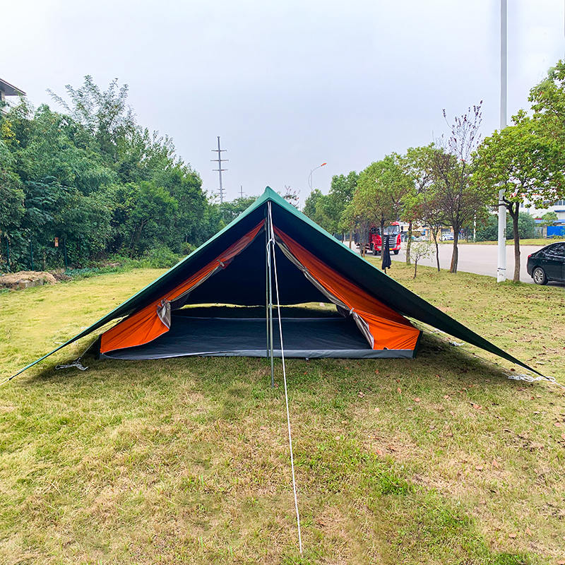 5.2x5.5m Traditional Scout Canvas Tent for 8 Persons