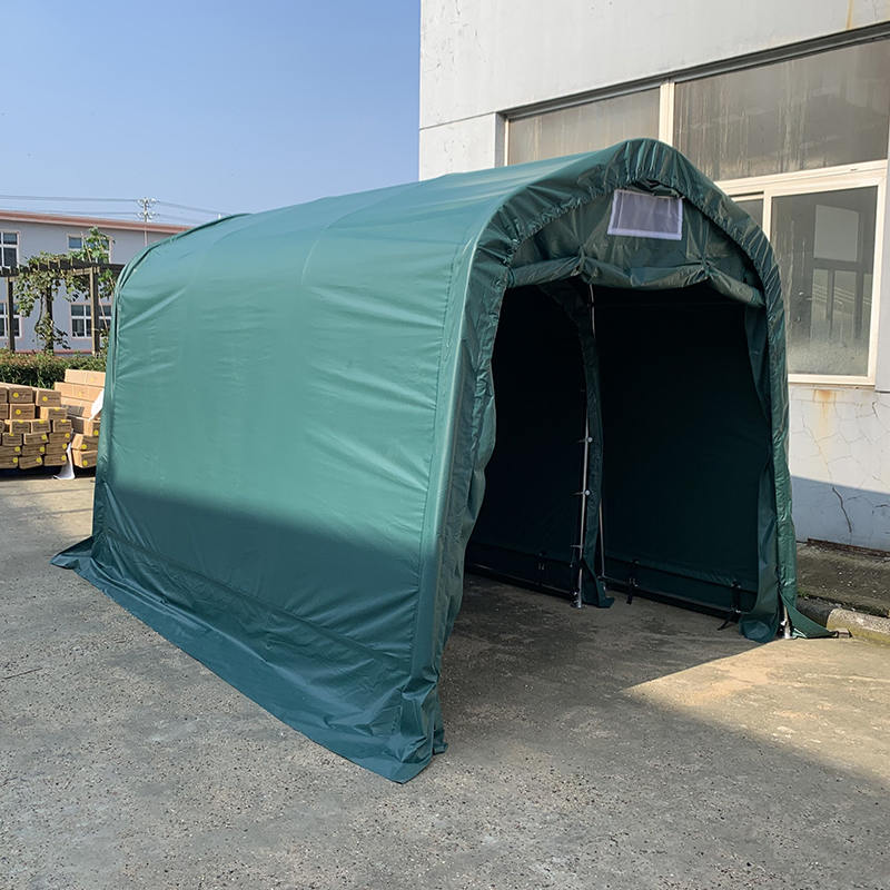2.4x3.6 Rainproof PVC Canopy Portable Car Port
