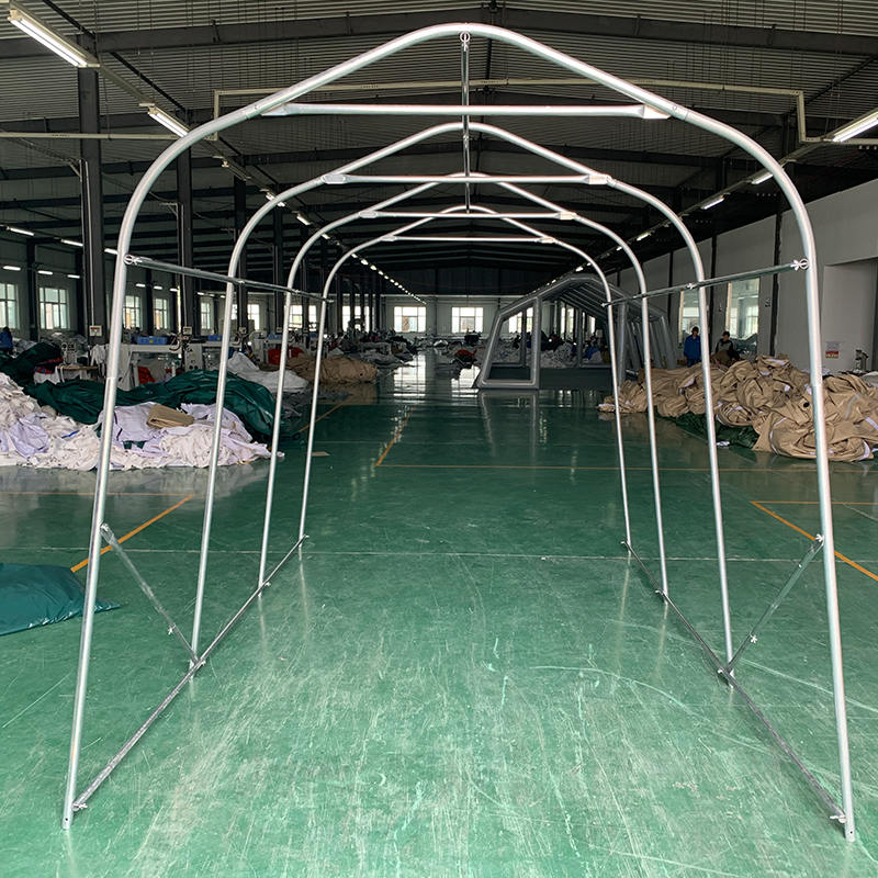 2.4x3.6 Rainproof PVC Canopy Portable Car Port