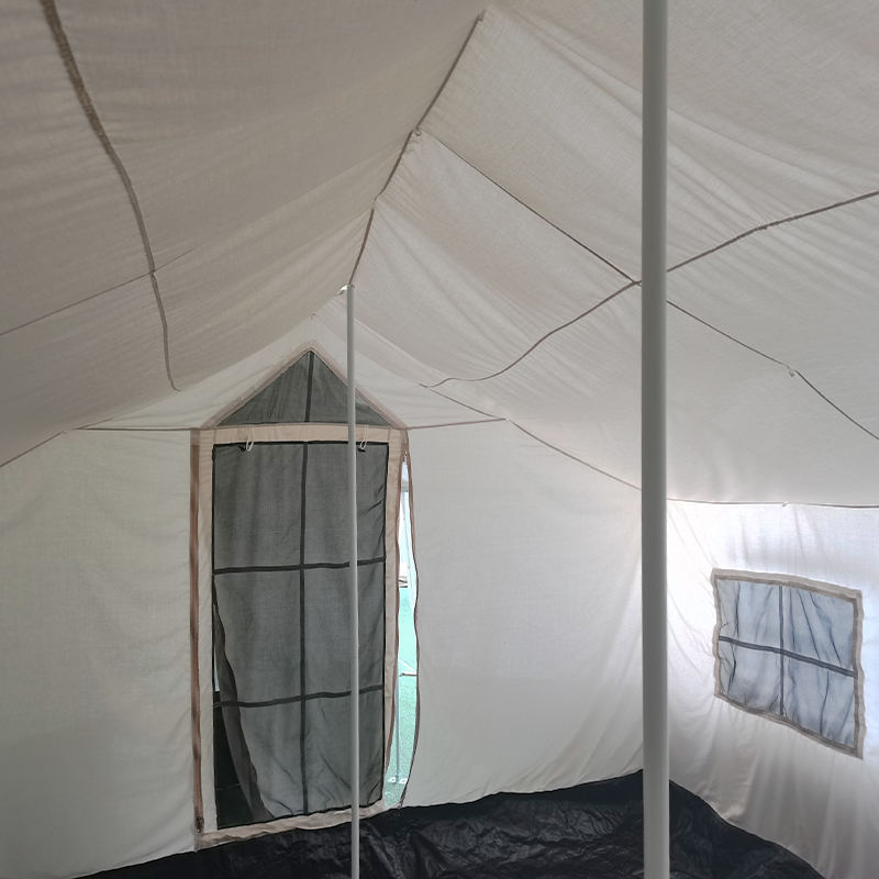ICRC IFRC UNHCR Standard 5-Person Double Foldable All-Weather Family Tent