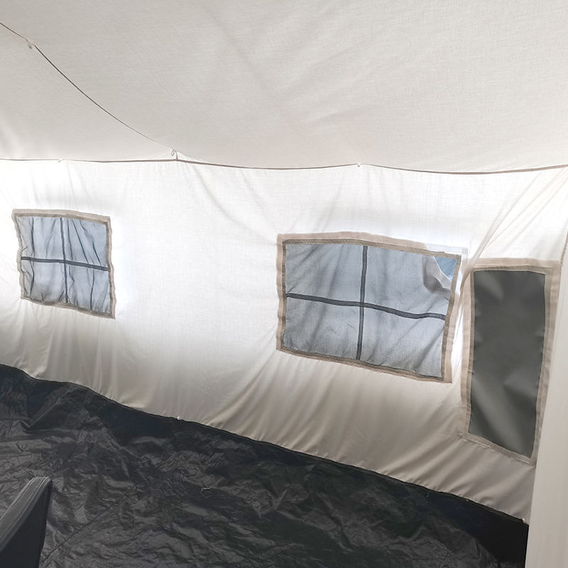 ICRC IFRC UNHCR Standard 5-Person Double Foldable All-Weather Family Tent