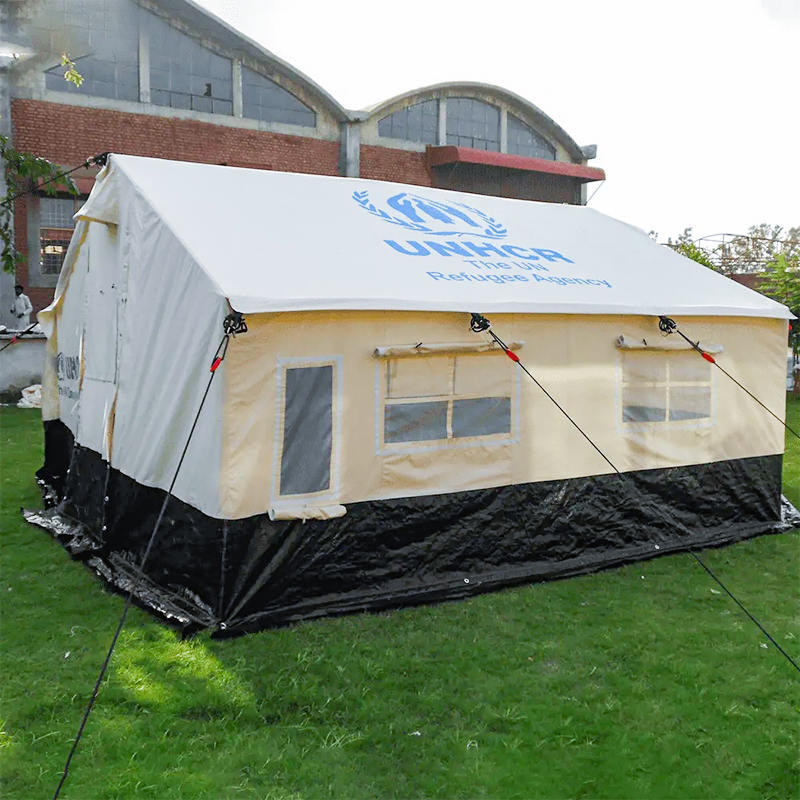 ICRC IFRC UNHCR Standard 5-Person Double Foldable All-Weather Family Tent