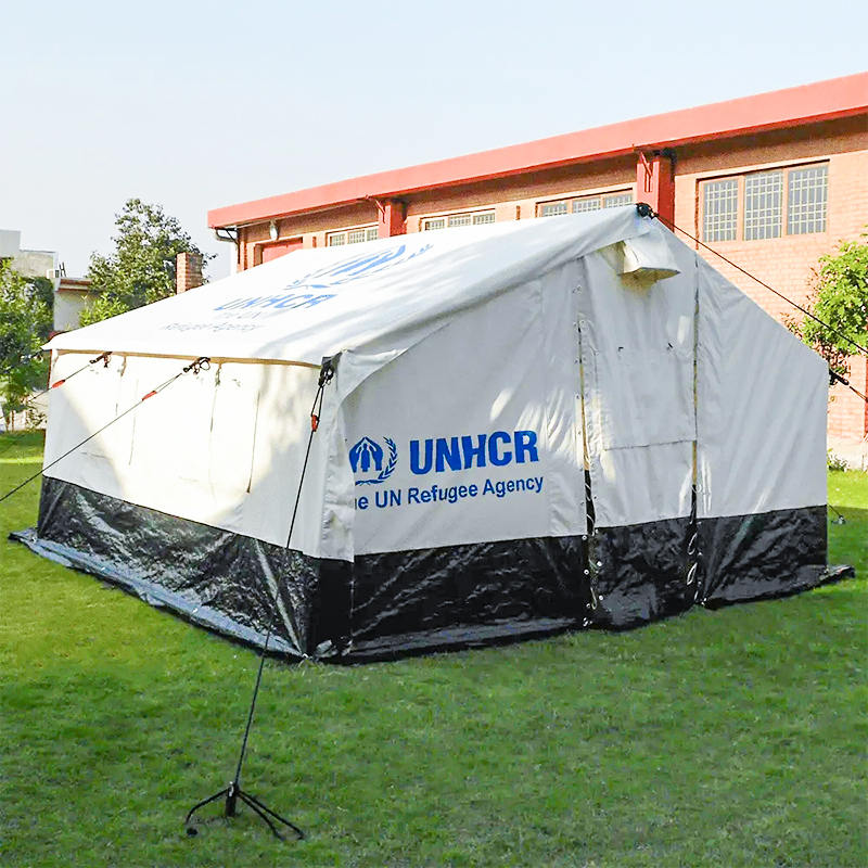 ICRC IFRC UNHCR Standard 5-Person Double Foldable All-Weather Family Tent