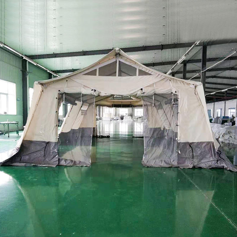 MSF/ICRC/IFRC Standard 45m² Multi-Purpose Tent Base Tent Used for Schooling, Office, Clinic