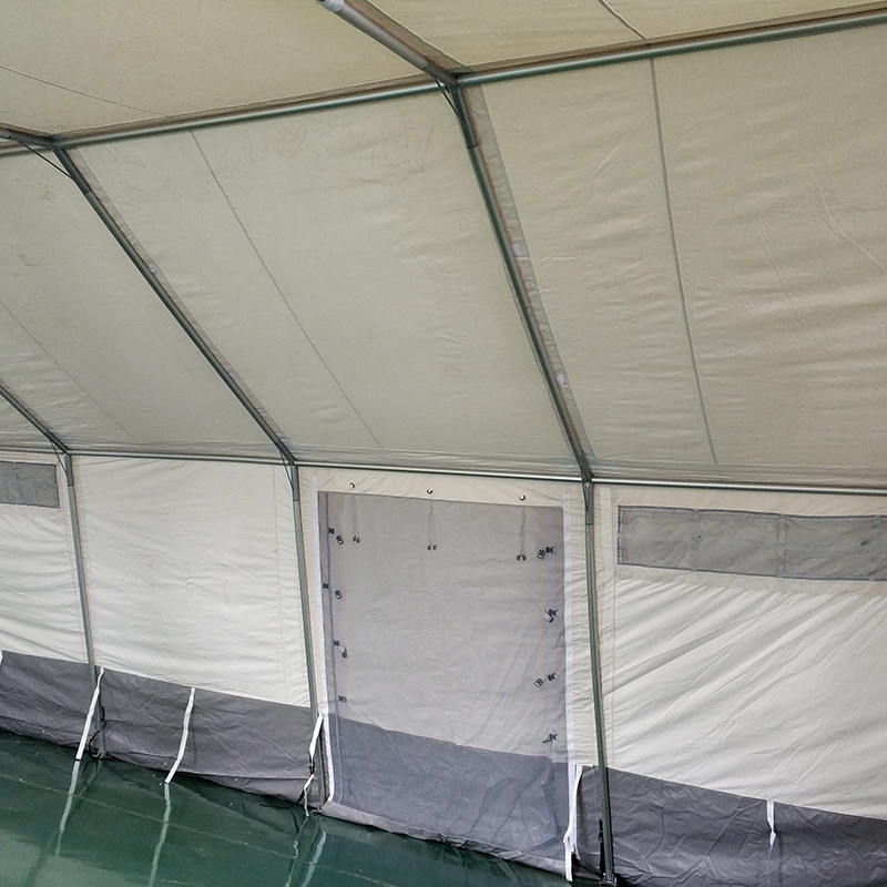 MSF/ICRC/IFRC Standard 45m² Multi-Purpose Tent Base Tent Used for Schooling, Office, Clinic