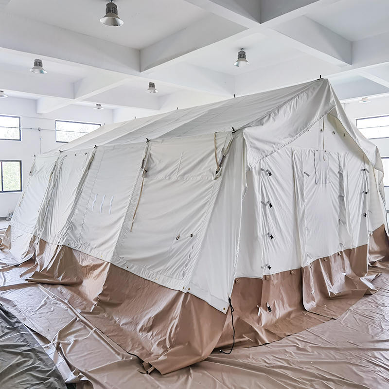 MSF/ICRC/IFRC Standard 45m² Multi-Purpose Tent Base Tent Used for Schooling, Office, Clinic