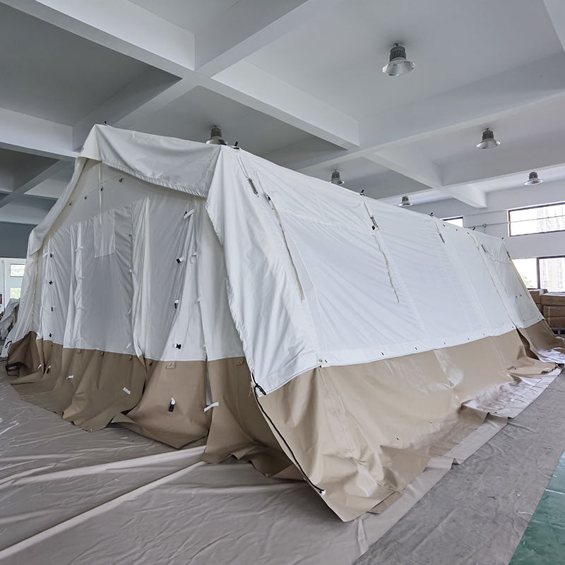 MSF/ICRC/IFRC Standard 45m² Multi-Purpose Tent Base Tent Used for Schooling, Office, Clinic
