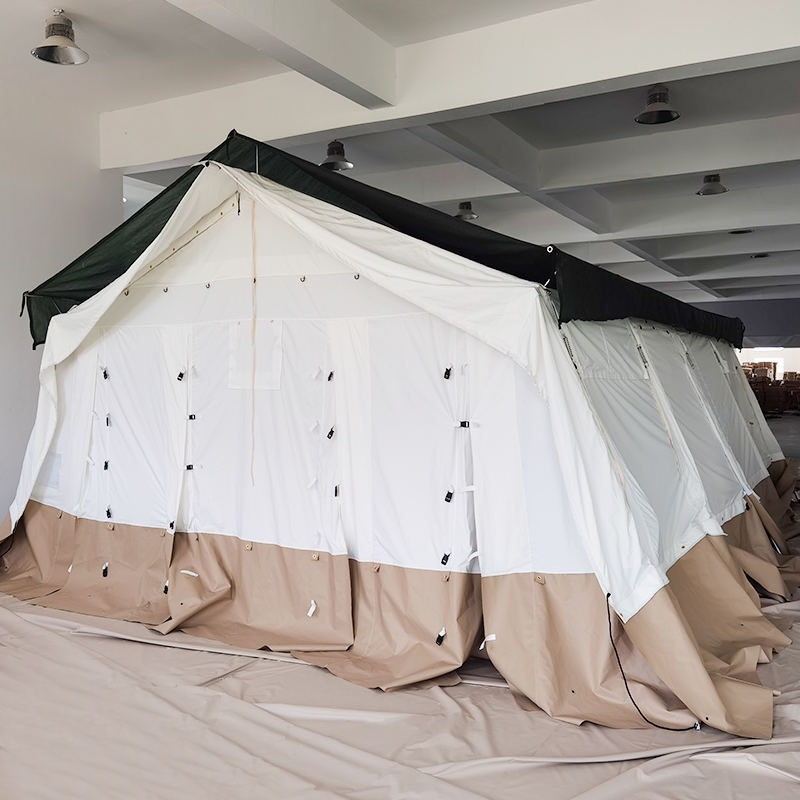 MSF/ICRC/IFRC Standard 45m² Multi-Purpose Tent Base Tent Used for Schooling, Office, Clinic