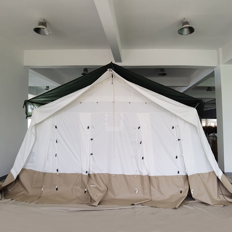 MSF/ICRC/IFRC Standard 45m² Multi-Purpose Tent Base Tent Used for Schooling, Office, Clinic