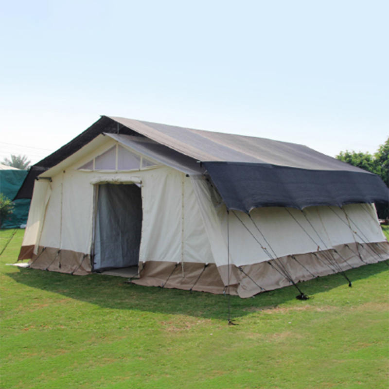 MSF/ICRC/IFRC Standard 45m² Multi-Purpose Tent Base Tent Used for Schooling, Office, Clinic