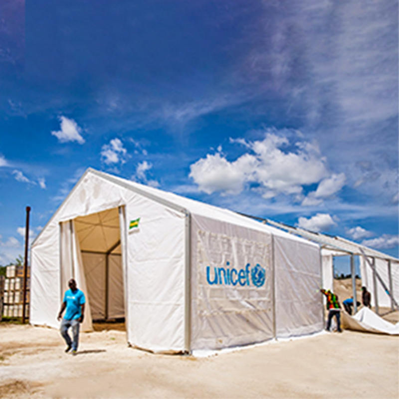 IFRC/ICRC/WFP/IOM Standard 6.5x8m Portable Tent Mobile Storage Units(MSU)