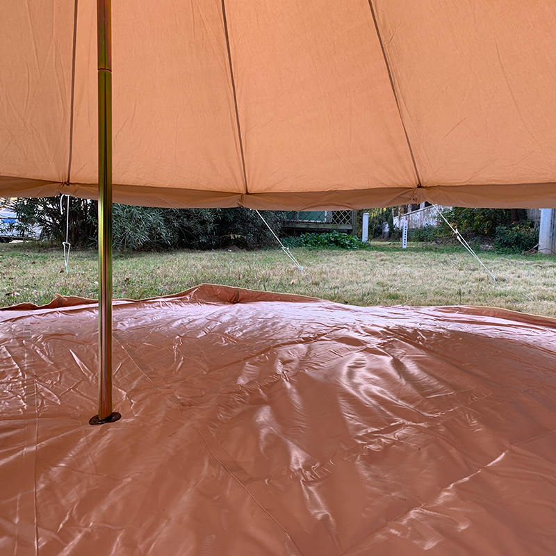 4m 4 Person Canvas Bell Tent for Family Camping