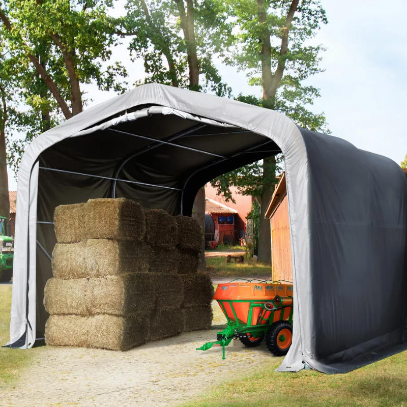 4x4m-2.6m Pasture Shade Shelter Heavy Duty Outdoor Storage Shed Corral Shelter
