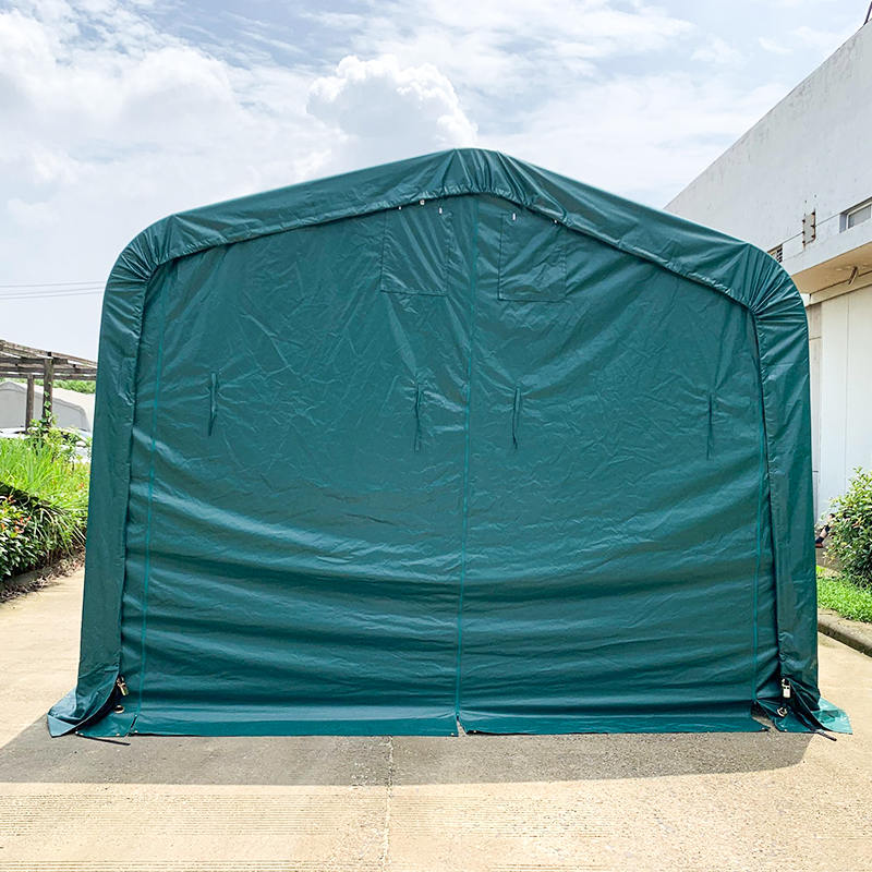 4x4m-2.6m Pasture Shade Shelter Heavy Duty Outdoor Storage Shed Corral Shelter