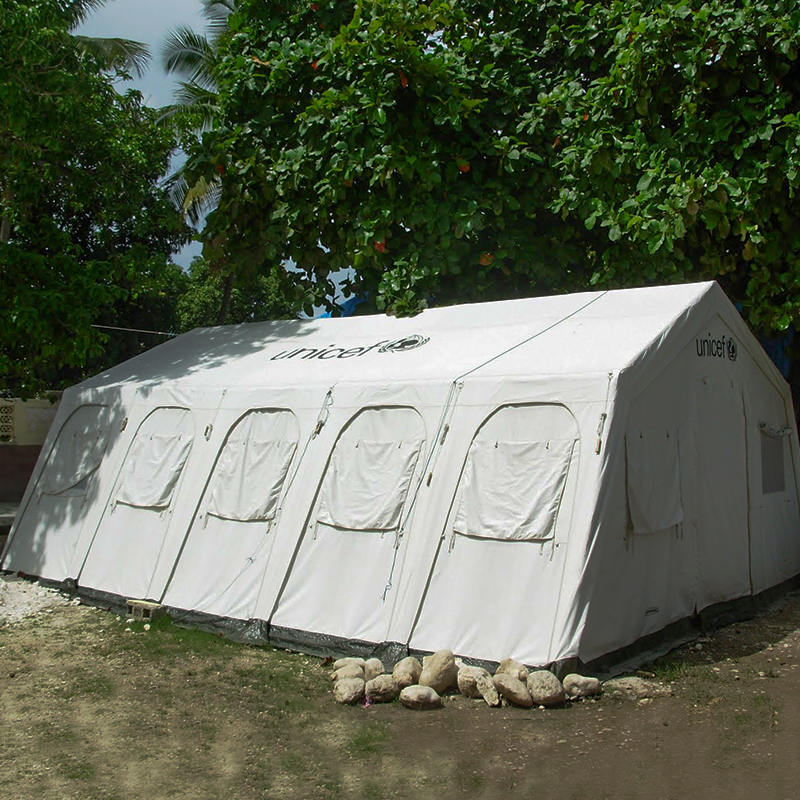 UNICEF Standard 42m² Multipurpose Fire Retardant Huggy Tent