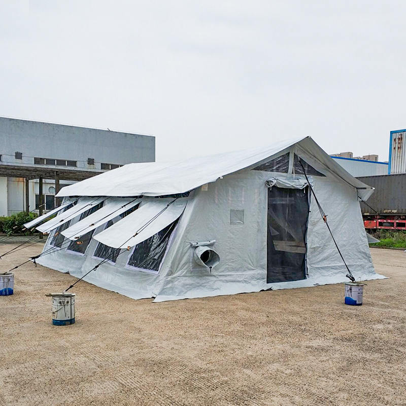 UNICEF Standard 42m² Multipurpose Hub Tent with Integrated/removable Shade Cover