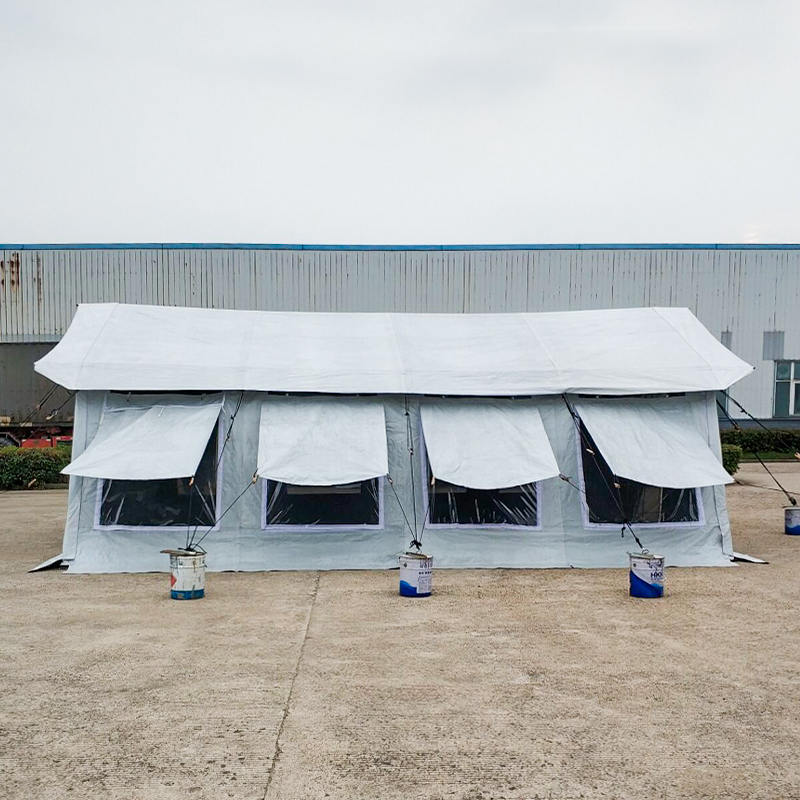 UNICEF Standard 42m² Multipurpose Hub Tent with Integrated/removable Shade Cover