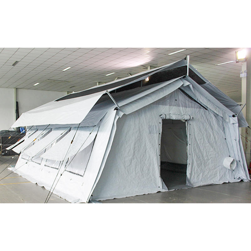 UNICEF Standard 42m² Multipurpose Hub Tent with Integrated/removable Shade Cover