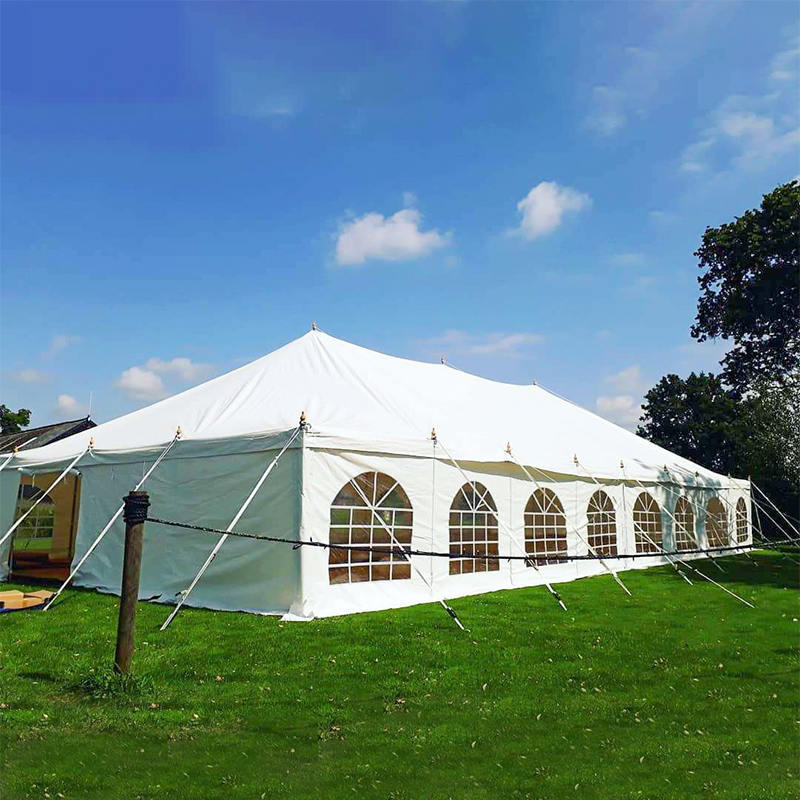 9X18m Traditional PVC Heavy Duty Pole Tent