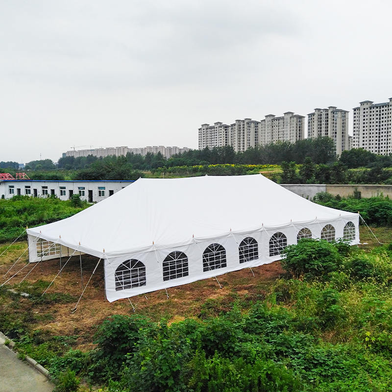 9X18m Traditional PVC Heavy Duty Pole Tent