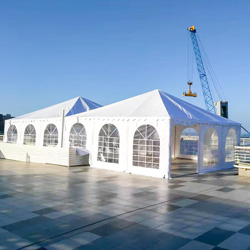 7x7-2.3m Heavy Duty Gazebo Pagoda Marquee Portable Pavilion Tent