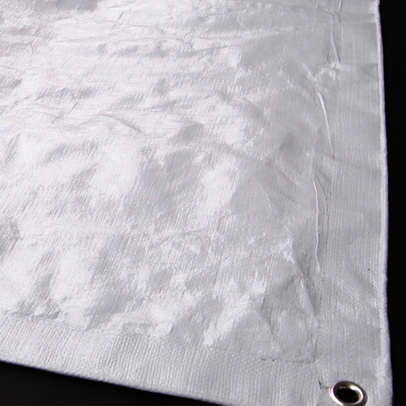 4x5m Reinforced Flexible Plastic Tarpaulins for Temporary Shelter
