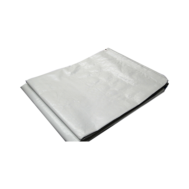 4x50m Woven HDPE Black Plastic Tarpaulin