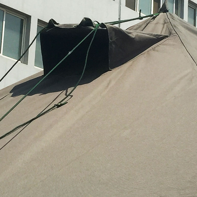 4.8x10.0m Canvas Military Surplus Pole tent