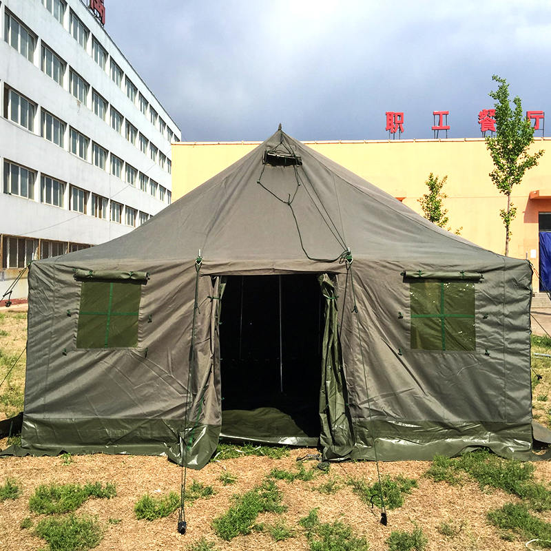 4.8x4.8m Military Pole Tent- Tropical Type
