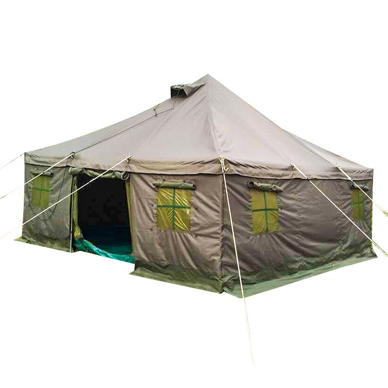 4.8x4.8m Military Pole Tent- Tropical Type