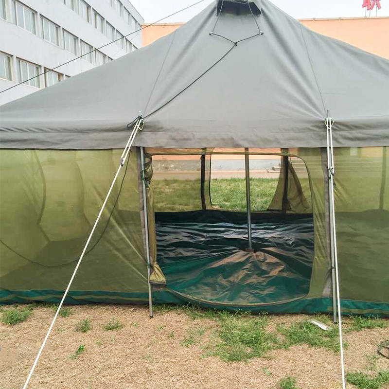 4.8x4.8m Military Pole Tent- Tropical Type