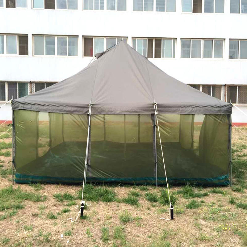 4.8x4.8m Military Pole Tent- Tropical Type