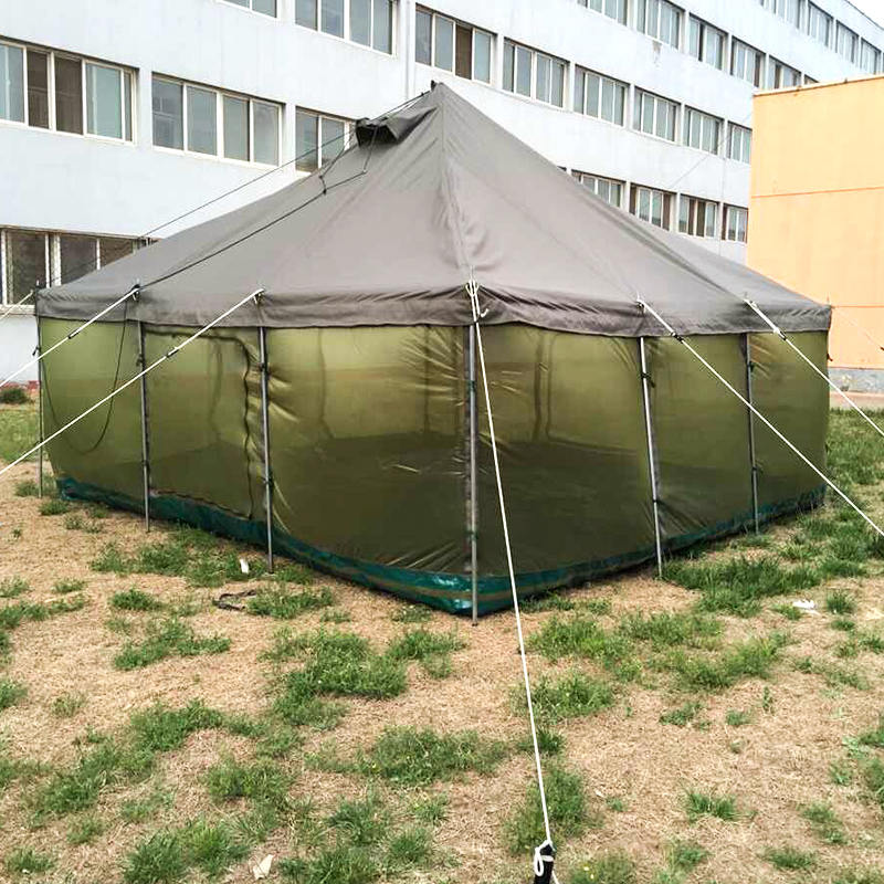 4.8x4.8m Military Pole Tent- Tropical Type