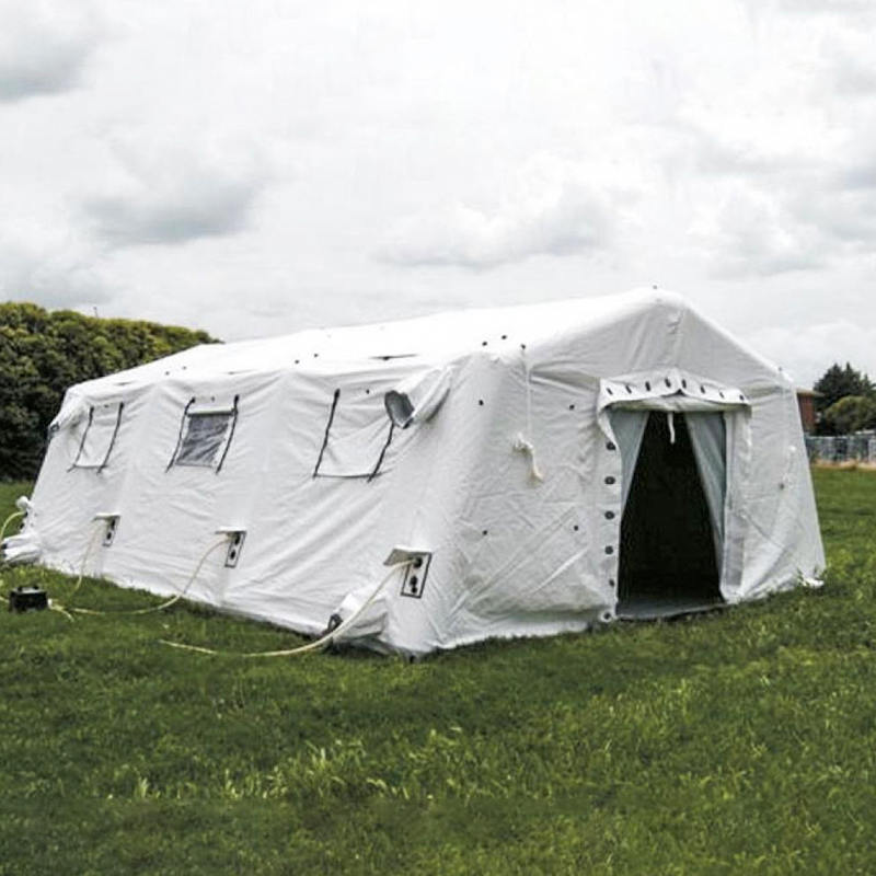 Low-Pressure 5.6x7.55m Multipurpose Medium Rapid Deployment Inflatable Tent