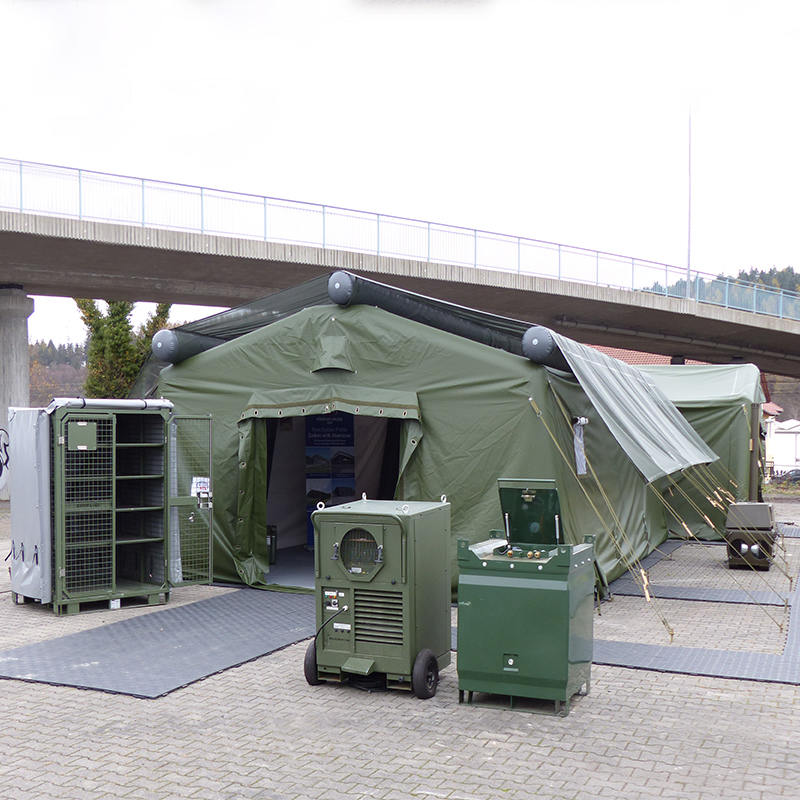 Low-Pressure 5.6x7.55m Multipurpose Medium Rapid Deployment Inflatable Tent