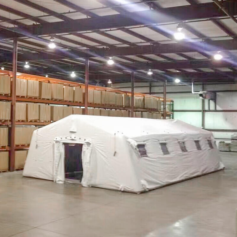 Low-Pressure 5.6x12.35m Multipurpose Large Inflatable Quick Deploy Airtight Tent
