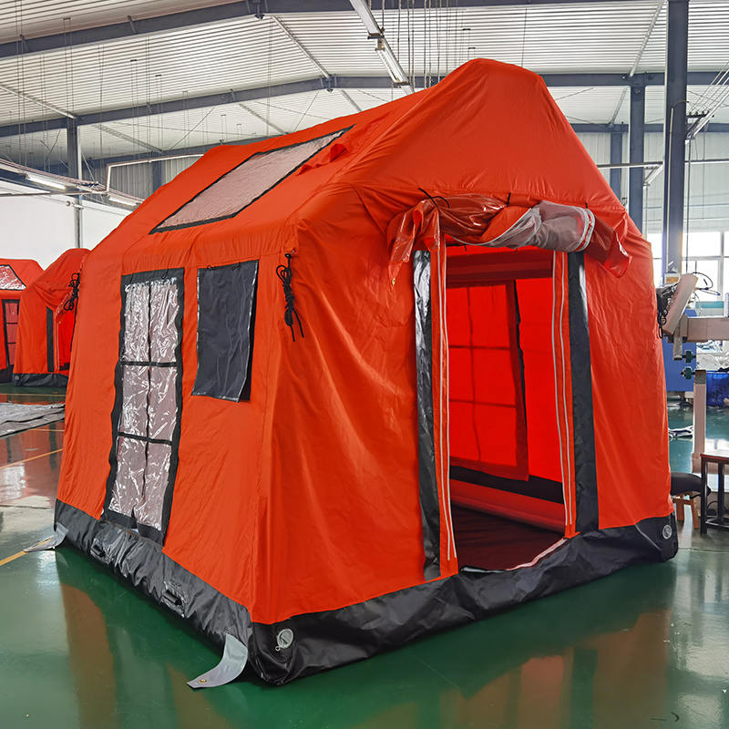2-4 Person Four Season Glamour Inflatable Camping Tent