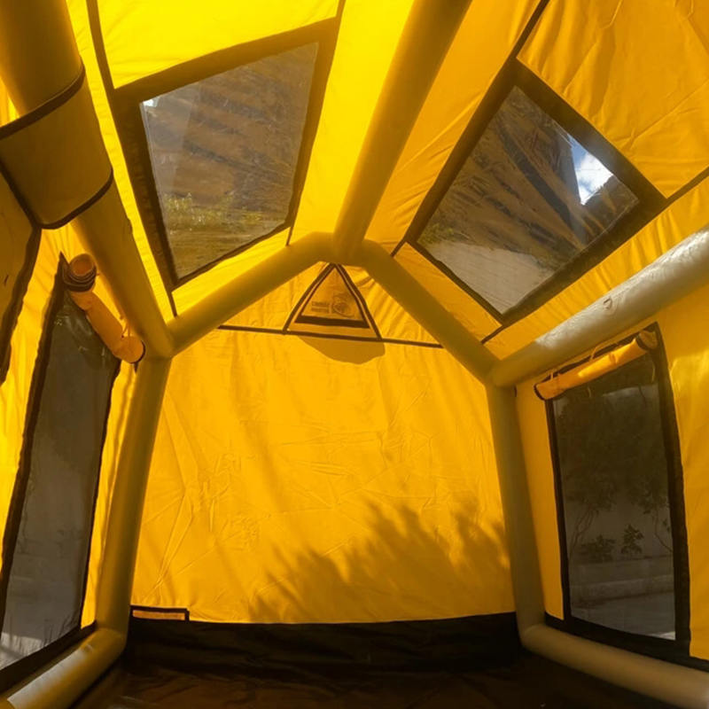2-4 Person Four Season Glamour Inflatable Camping Tent