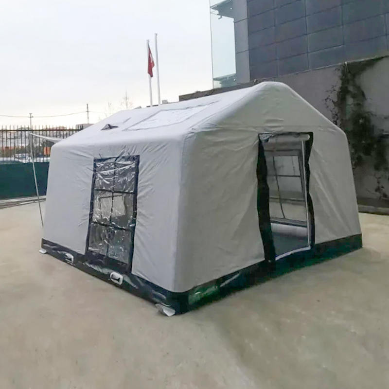 8-10 Person Four Season Glamour Fireproof and Anti-Bacterial Inflatable Camping Tent