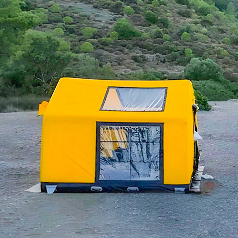 8-10 Person Four Season Glamour Fireproof and Anti-Bacterial Inflatable Camping Tent