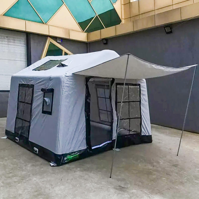 8-10 Person Four Season Glamour Fireproof and Anti-Bacterial Inflatable Camping Tent
