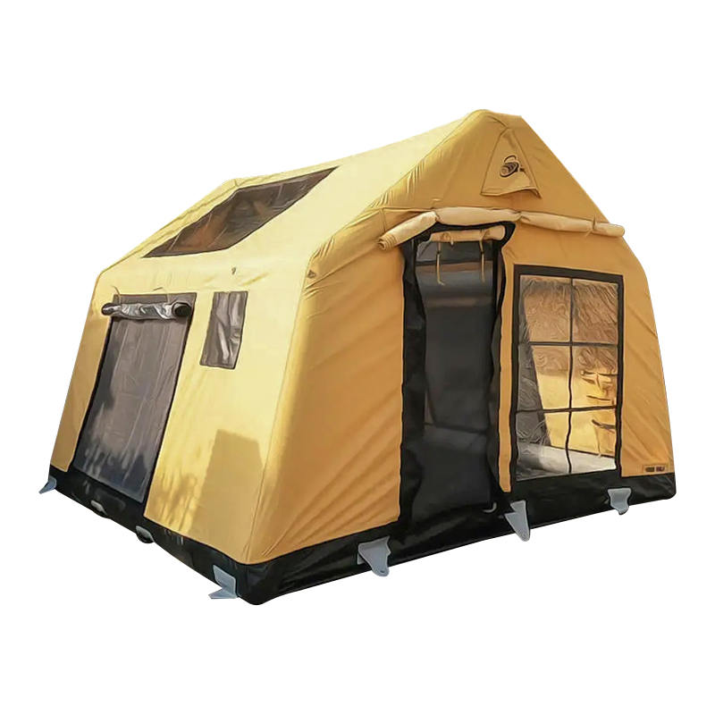 8-10 Person Four Season Glamour Fireproof and Anti-Bacterial Inflatable Camping Tent